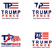 Trump Pence logos (Screenshot: LogoMyWay)